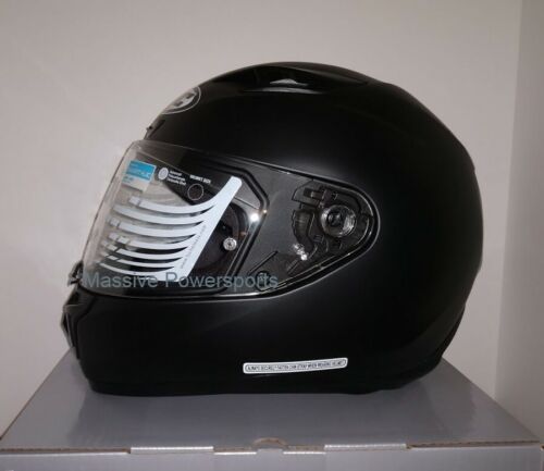 HJC i10 Motorcycle Helmet Semi Flat Matte Black LG Large Snell DOT i-10 - Picture 4 of 8