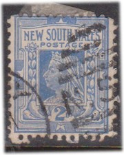 (F42-175) 1902 NSW  2d blue QVIC (FY)