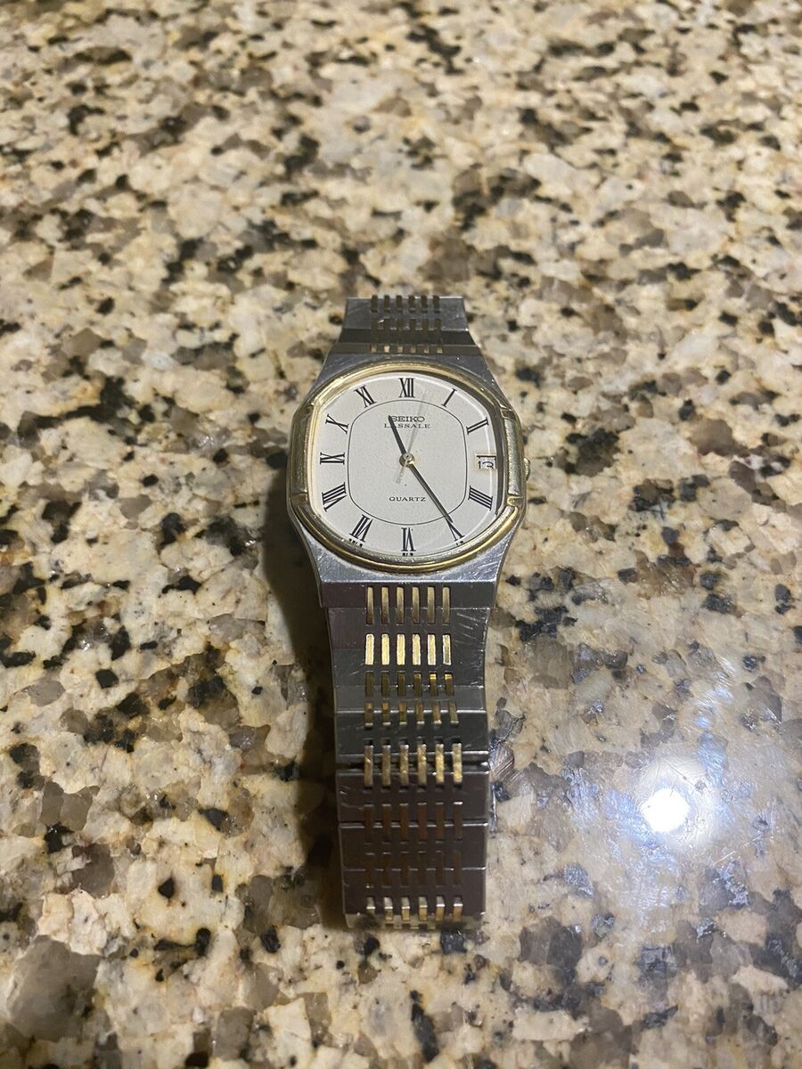 SEIKO Lassale Men's Watch (Metal Top, Stainless Steel Back SEIKO Lassale Men's Watch (Metal Top, Stainless Steel Back