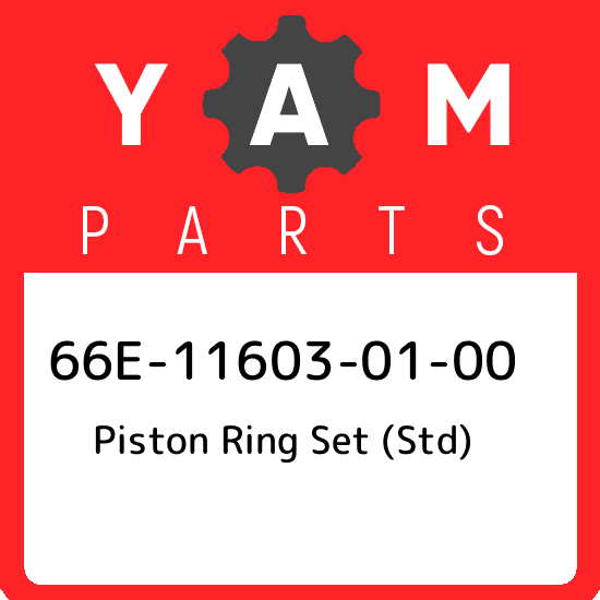 ぎたproMartin 66E-11603-01-00 Yamaha Piston ring set (std) 66E116030100