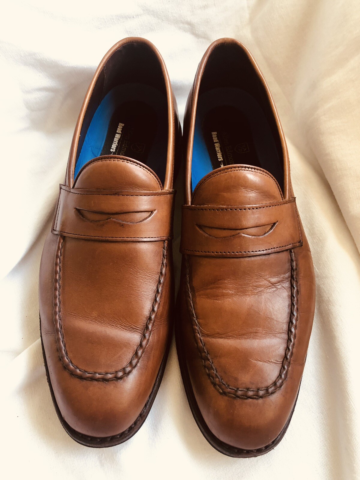 Allen Edmonds Mens 10 E Brown Leather 