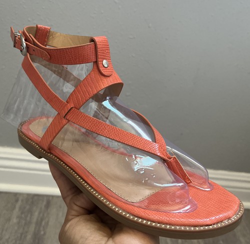 JOURNEE COLLECTION SCHUHE TANGIE ORANGE SANDALEN Größe 6 Neuwertig - Bild 6 von 10