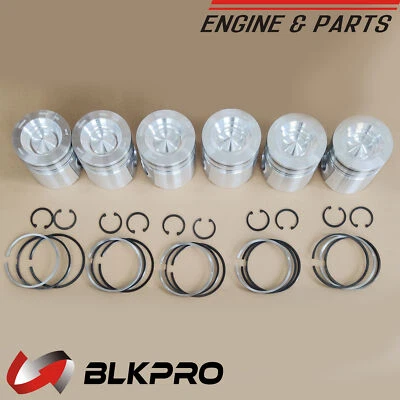 6* PISTON & Piston Rings Set STD For Dodge Ram 6.7L Cummins 07-19 107mm 4955520 - Image 1 of 2