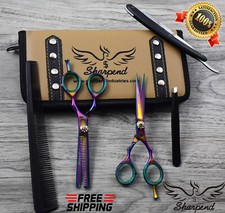 Professional Salon Hair Cutting Thinning Scissors Barber Shears Hairdressing Set