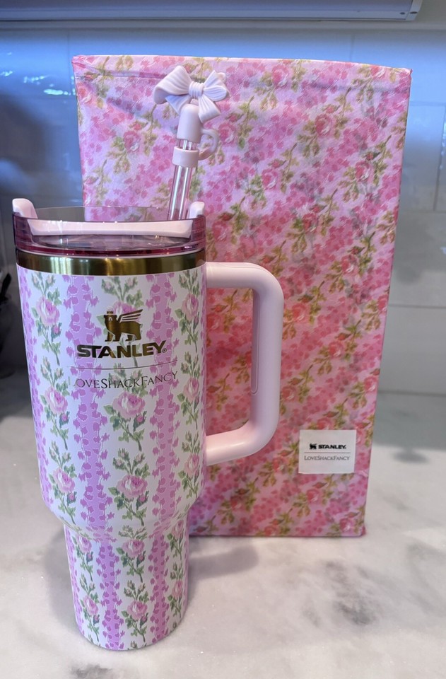 LOVE SHACK FANCY STANLEY X Blooming Heirloom 🎀 40 oz NIB | eBay