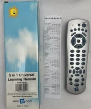 X-10 5 In 1 Universal Learning Remote TV UR74A Smart Home Automation NOB