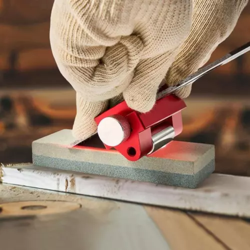 Chleifführungswerkzeug Stechbeitel Schleifhilfe Stemmeisen Schärfen Holzwerkzeug - Bild 4 von 12