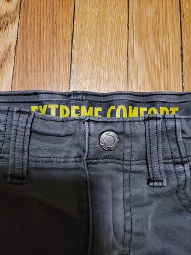 Lee Performance Series Extreme Comfort Grey Pants Boys 6R Adjustable Waist - Picture 6 of 14