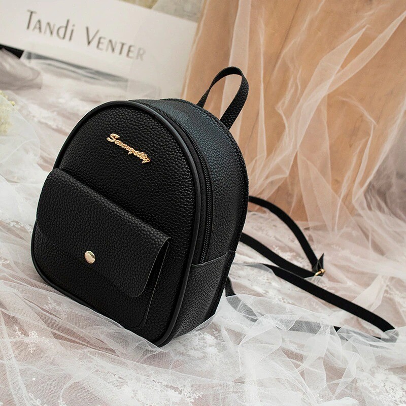 EMIS ◆ PLEATHER MINI BACK PACK-BLACK Amazon.com: Mini Backpack for Women Leather Small Backpacks