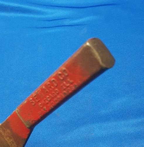 Rare And Very Hard To Find Cast Iron Seward Co. Fencing Staple Puller Chicago IL - Picture 10 of 10