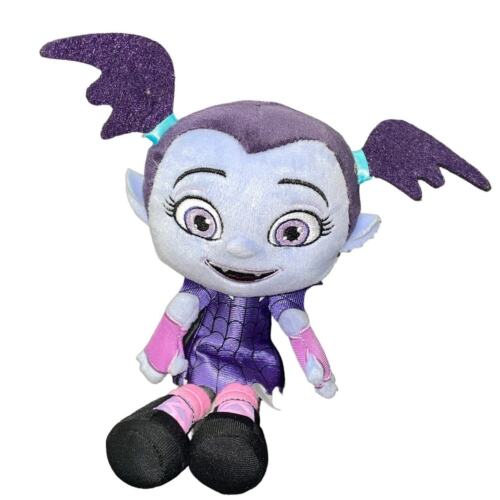 Vampirina Bean Plush Ghoul Girl Doll Purple Disney Spiderweb Dress Halloween - Afbeelding 1 van 10