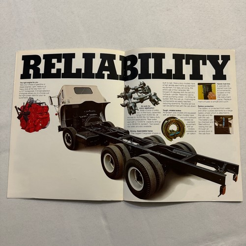 International Cargostar Truck Sales Brochure Catalog Vintage Advertising - Picture 5 of 7