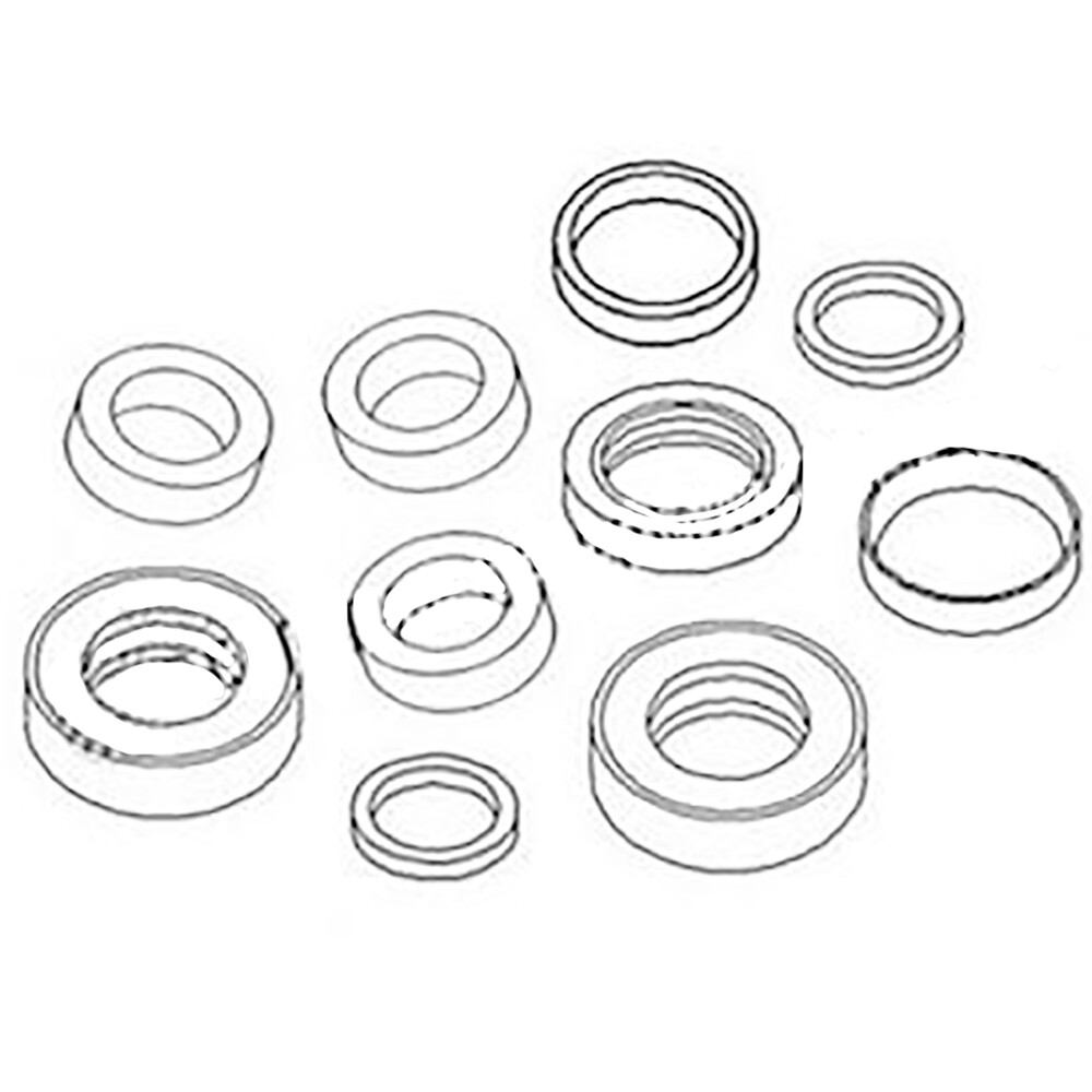172425-72600 Hydraulic Arm Cylinder Piston Seal Kit Fit Yanmar VIO50-1 Excavator
