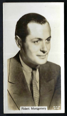 SINCLAIR (J) - FILM STARS (54 REAL PHOTOS) - #46 ROBERT MONTGOMERY