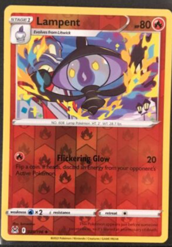 Lampert 025/196 Reverse Holo Lost Origins NM/M New