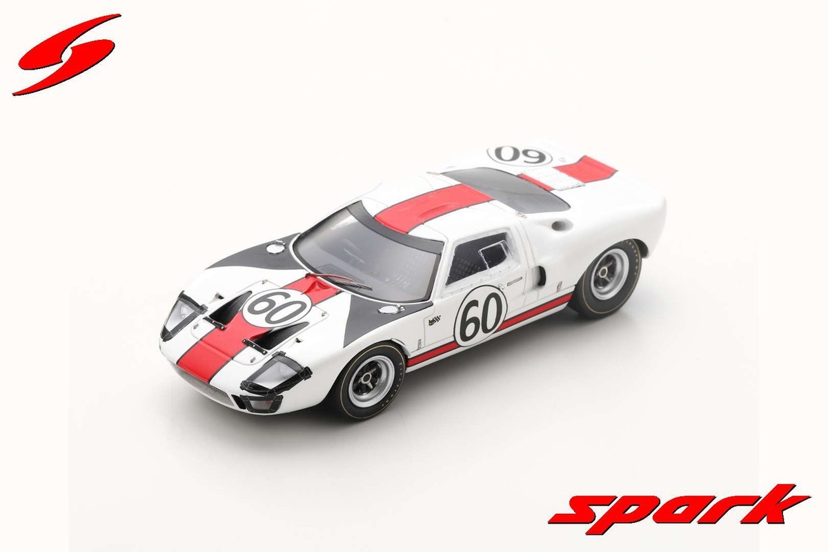 Spark S4538 1/43 GT40 # 60 24H LE MANS 1966 J. ICKX J