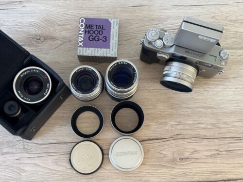 Nice Contax G2 + lenses 21 / 28 / 45 / 90 + flash 140 - Bild 17 von 17