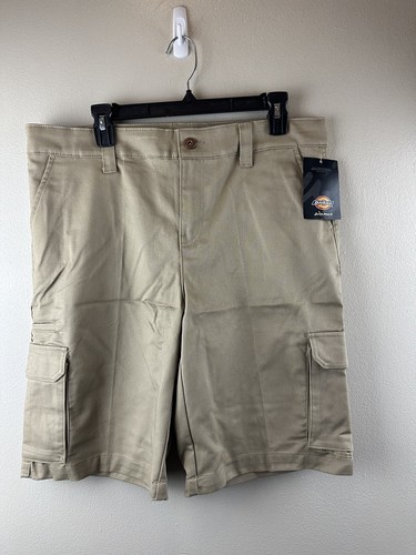Dickies Cargo Shorts Women Relaxed Fit Khaki Size 12 - Picture 14 of 15