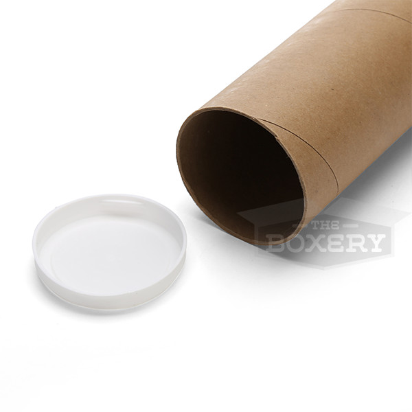 Mailing Tubes in Kraft by The Boxery