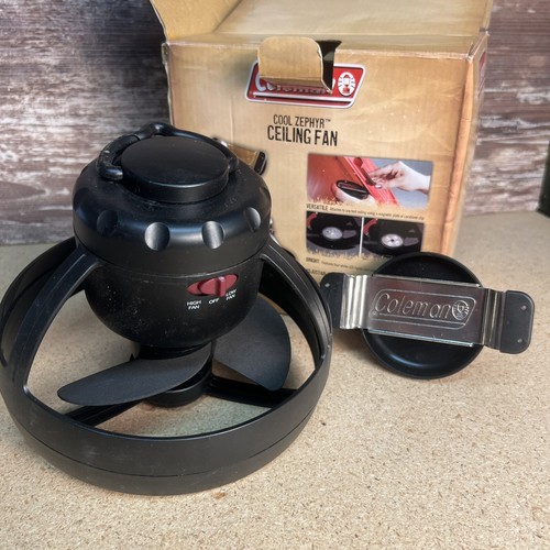 Coleman Cool Zephyr Battery Operated Ceiling Fan Tested - Picture 12 of 13