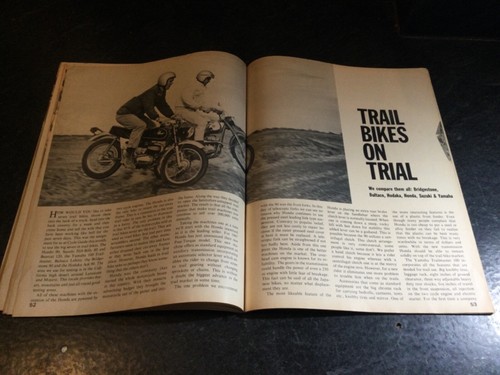 Cycle Guide 1967 Honda Trail 90 Bultaco Lobito Hodaka Ace 90 Suzuki Hill-Billy - Picture 9 of 18