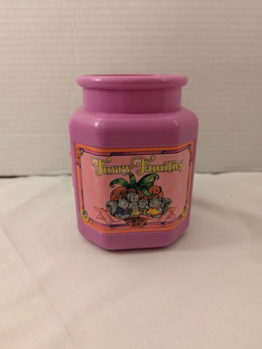 Furry Families Squirrel Famliy Jar Vintage Takara play set - 第 1/8 張圖片