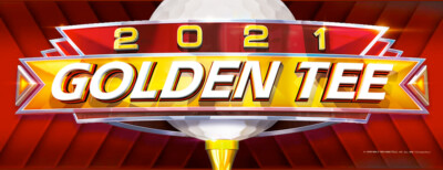 Golden Tee 2021 Arcade Marquee 26'' x 10'' (MEDIUM RESOLUTION)