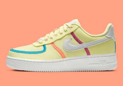 Nike Air Force Low LX toile cousue femme Life Lime Melon CK6572