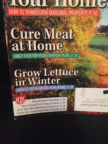 2018 Mother Earth News Magazine # 289 HOMESTEADING, CURING MEAT, BREW ROOT BEER - Picture 2 of 3