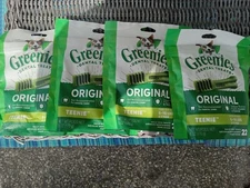 Greenies original teenies 22ct *4 bag lot*  exp 2/25