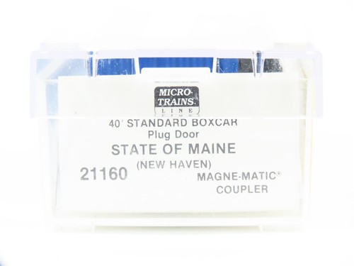 N Scale Micro-Trains MTL 21160 NH State of Maine 40' Standard Boxcar #45004 - Picture 4 of 7