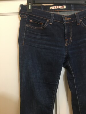 J Brand 914 CIGARETTE LEG Jeans Womens size 27 Low Slim Med Denim