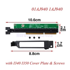 Riser Adapter Card for Lenovo ThinkCentre M920X P330 PCIE Tiny5 PCIE X16 01AJ940