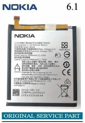 battery nokia 6 1 he345 original service part ebay
