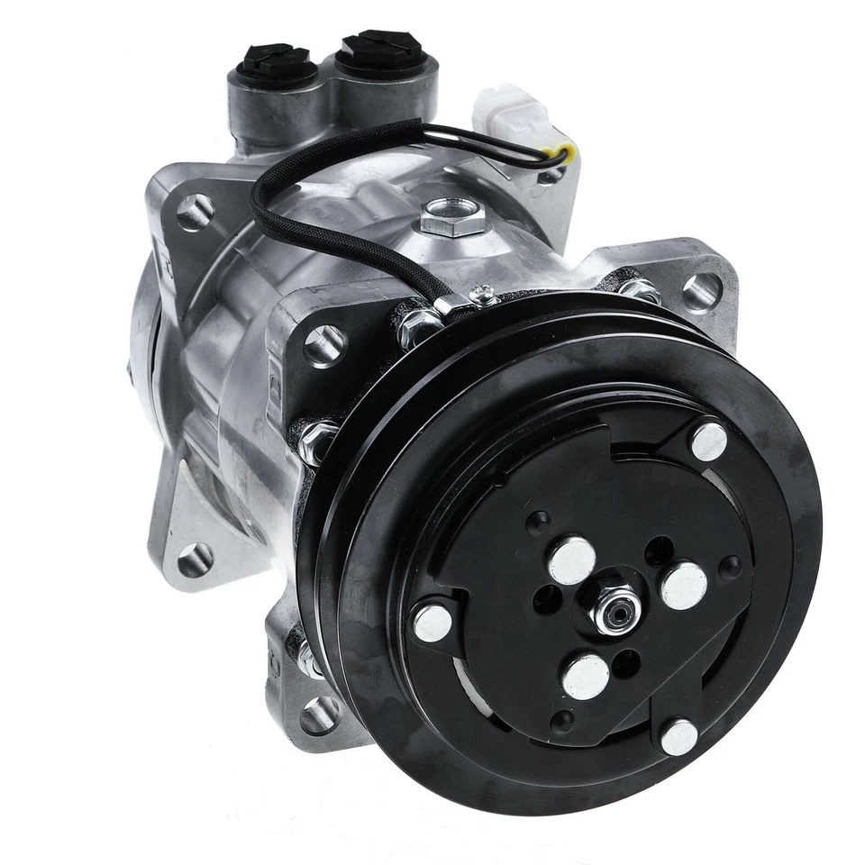 Compresor de aire acondicionado con embrague para Ford CF7000 L8501 LN7000 Sterling Truck Acterra L7500 Foto 4 de 4