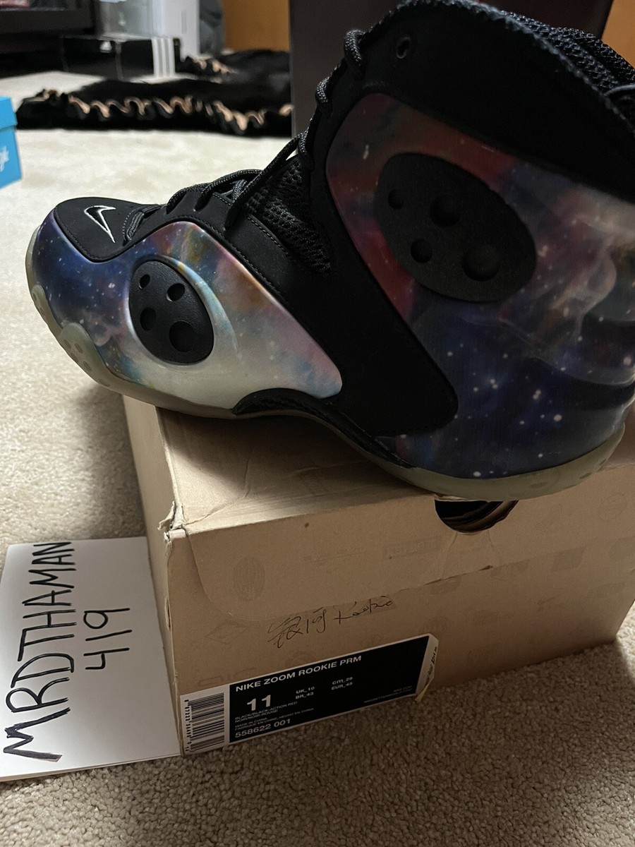 Size 11 - Nike Zoom Rookie Prm Galaxy Black Pod for sale online | eBay