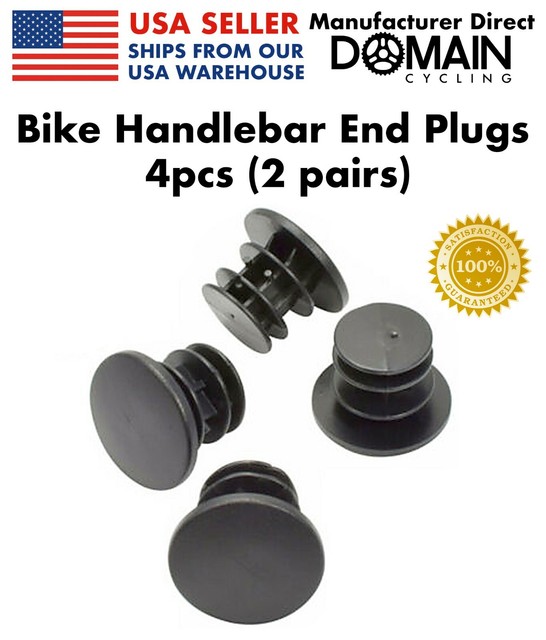 End Plugs Caps Lizard Skins Bike Handlebar Grip Bicycle Bar End