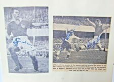 Stanley Mathews Alex forbes, and 2 other famous players , 3 Autographed 3 autogr