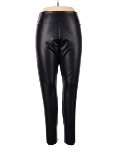 Fashion Nova Women Black Faux Leather 