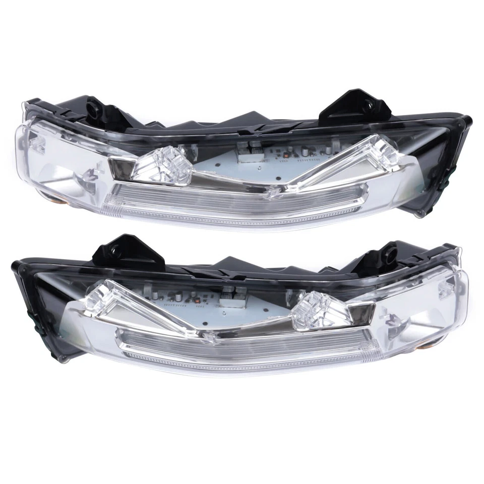 Luces antiniebla LED para Ford Mustang 2018-2023 con intermitente secuencial + pares DRL Foto 2 de 4