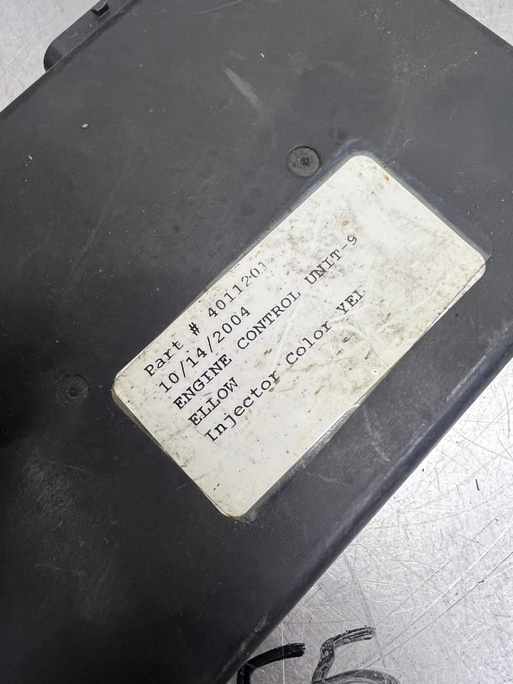 4011081 4011203 05 900 fusion rmk switchback ECU Yellow Injectors Computer Cdi - Image 3 of 4