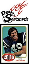 1976 Topps #13 David Lee