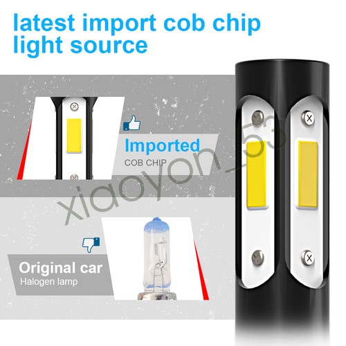 4PCS For Freightliner M2 100 106 112 LED Headlights Bulbs Kit HI+Low Beam 6000K - Picture 6 of 12