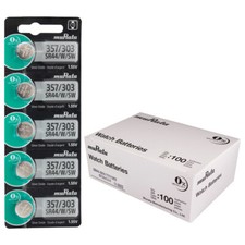 800 x Murata 357/303 batteries Sillver oxide SR44 SR1154W 1.55V Wholesale Pack