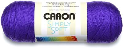 Caron Einfach Weich Acryl Aran Strickwolle Garn 170g - 9747 Iris