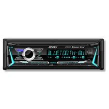 Jensen MPR2121 1-DIN In-Dash Mechless Bluetooth Digital Media Receiver with RGB