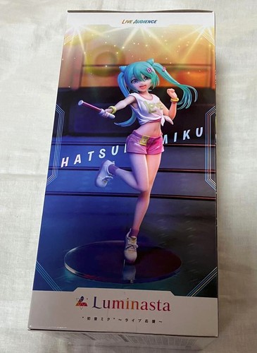SEGA Luminasta Miku Live Cheering Figure Japan Authentic Hatsune Miku - Picture 3 of 8