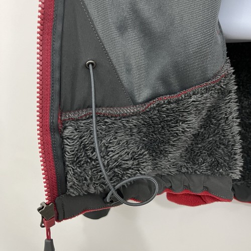 The North Face Giacca Uomo Grande Rosso Chimborazo Full Zip Foderata Sherpa - Foto 14 di 24