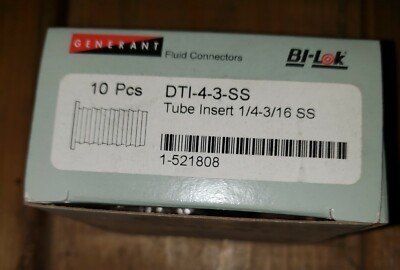 DTI-4-3-SS BI-Lok Tube inserts PK 10