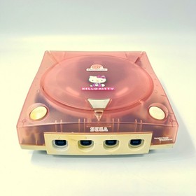 SEGA Dreamcast HELLO KITTY Pink Console region-J retro game Sanrio kawaii 0408